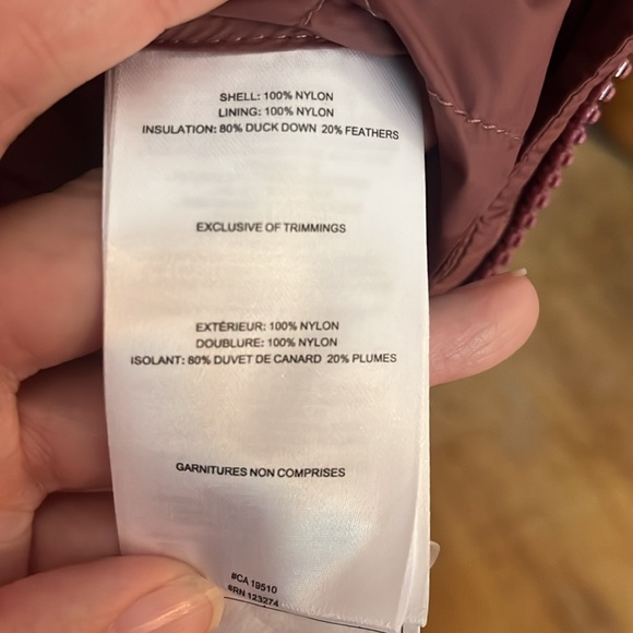 NWT Lole Claudia lightweight down jacket Small - Picture 4 of 5